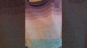 Летняя кофточка спицами из пряжи YarnArt FLOWERS. Часть 1