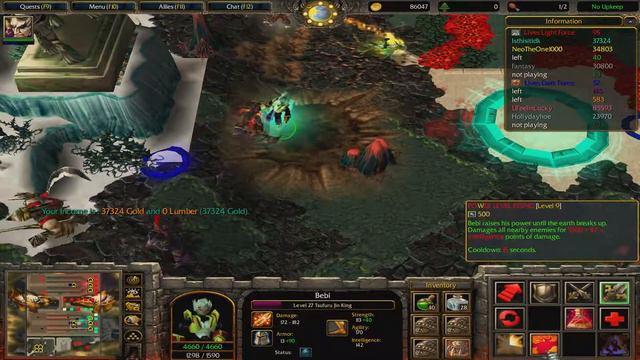 ITS SO CLOSE! Hero Line Wars Warcraft 3 Frozen Throne смотреть онлайн