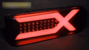 Задние диодные фонари "Иксы" на ВАЗ 2108-21099, 2113, 2114