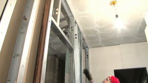 Монтаж перегородки из ГКЛ от Александра Борисовича