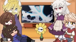 • Реакция Андертейл//Undertale reacts || RUS|ENG •