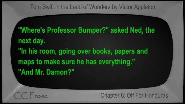 Chapter 08 - Tom Swift in the Land of Wonders by Victor Appleton смотреть онлайн