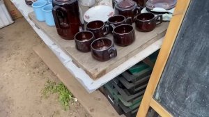 Новоподрезково. Быстро забежала на блошиный рынок и обзор покупок