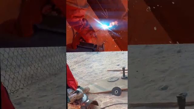 #short #video nipal catting #angle #grinder pipe welding