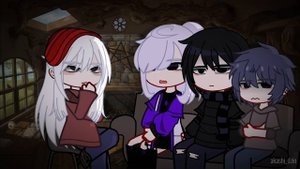 ЗА СТАРОЙ ДВЕРЬЮ.. [гача страшилки, гача клуб, ужастик]