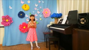 МАДОУ  ДС41 Росинка эстрадная песня Белые кораблики, Музафарова Арина