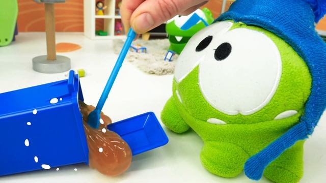 Монстрик Ам Ням и пылесос: уборка в квартире! Игры для детей смотреть онлайн