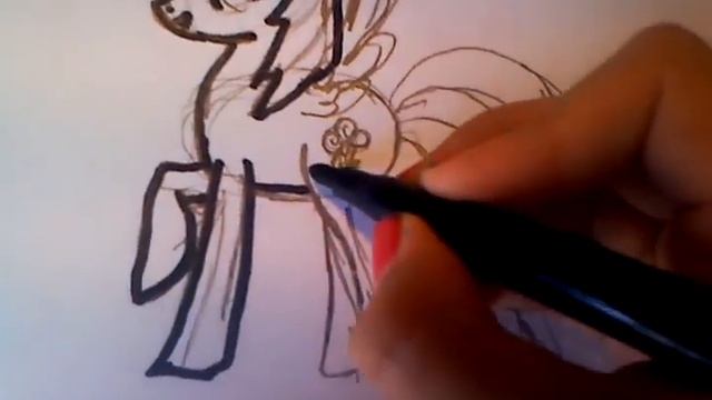 Как рисовать Рэйнбоу Дэш Часть 2 смотреть онлайн