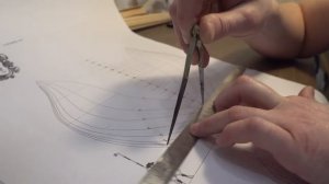 Судомоделизм. Постройка парусника с нуля. Теоретический чертёж Le fleuron. Опыт новичка. Скорлупа 01