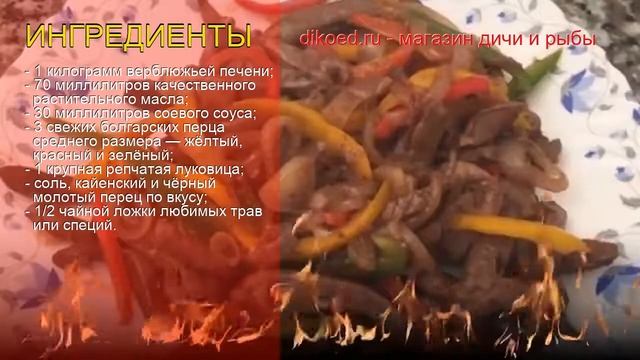 Как приготовить Верблюжатину пошаговый рецепт - Верблюжья печень по-сомалийски за 30-40 минут смотреть онлайн