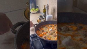 Узбекский плов из дикого и бурого риса.