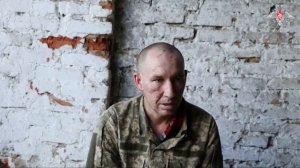 Пленный военнослужащий ВСУ