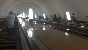 Станция Смоленская Арбатско-Покровской линии до закрытия на реконструкцию