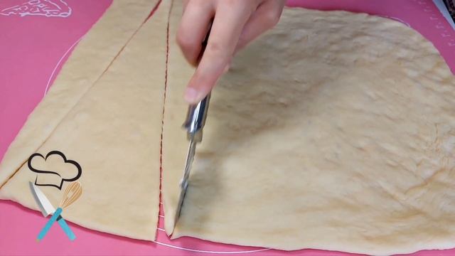 Нереально воздушные пончики "Круассаны"! #рогаликирецепт #пончикирецепт #круасаны смотреть онлайн