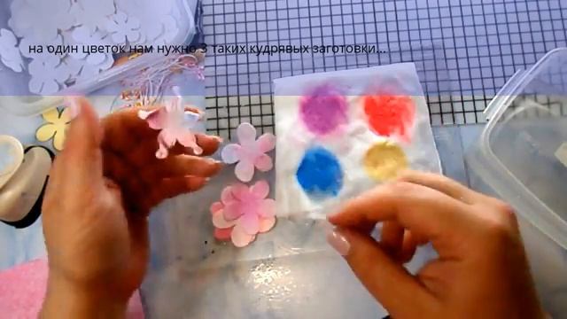 Быстрые и эффектные цветы для скрапбукинга своими руками смотреть онлайн