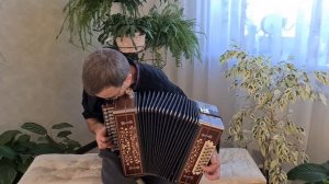 Банкетка гармонистов "Сербиянка" играет И.Смирнов