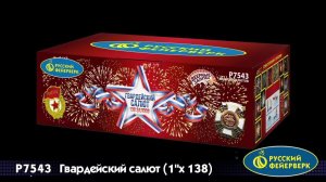 Гвардейский салют P7543 салют Русский Фейерверк NEW