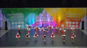 Cheerleading. Freestyle Pom NEO DANCE. Чир спорт. ЧИР-ФРИСТАЙЛ-ГРУППА НЕО-ДАНС.