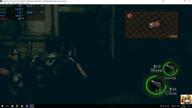 XENIA-DX12 [Xbox 360] - Resident Evil 5 [Gameplay] DirectX12 #5 смотреть онлайн