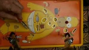 Simpsons Edition Operation Game 2005 Milton Bradley