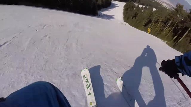 Болгария, Банско, черная трасса, 112 км/ч смотреть онлайн