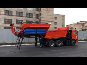 Функция саморазгрузки МД-651 - установка оборудования в бункер