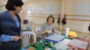 Витраж из цветной кальки//December Homevideo. День 19