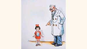 "Про девочку, которая плохо кушала" С.Михалков