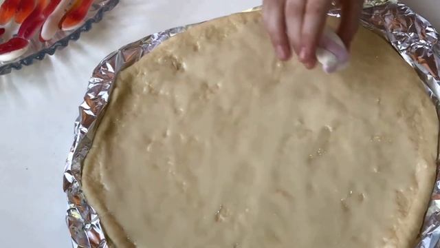 Готовим желейную пиццу, сладкая ароматная пицца с желатиновыми фруктами и маршмеллоу