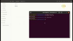 How to make shell script file executable on ubuntu |  shellscript file execution | gsrminfo