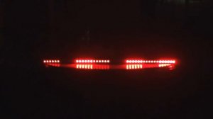 Knight Rider LED Scanner 7 Colours Light Bar + Remote Control