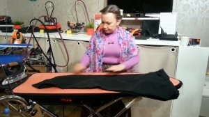 Как погладить брюки на гладильной системе
