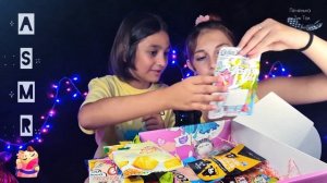 ASMR ?Sweet Box ?ЯПОНСКИЕ СЛАДОСТИ Распаковка, Eating Печенька и Тик Так