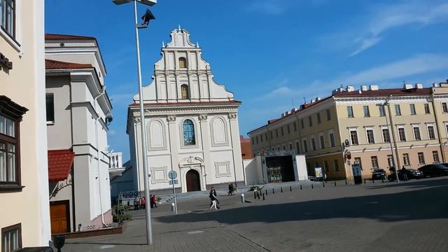 Минск: Ратуша,отель "Европа",Верхний город,Кафедральный собор смотреть онлайн