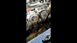 Subaru Impreza 2.0, 2006 г.в. Замена ремня, роликов и помпы.