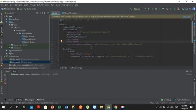 MarCom e-learn - Android Development - Episode 17 - What is a build.gradle file? | MarCom News