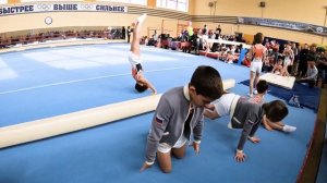 Едем на соревнования по спортивной гимнастике в Нижний Новгород | Антон Голоцуцков