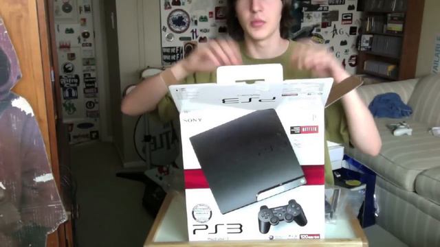Sony Playstation 3 Slim Unboxing смотреть онлайн