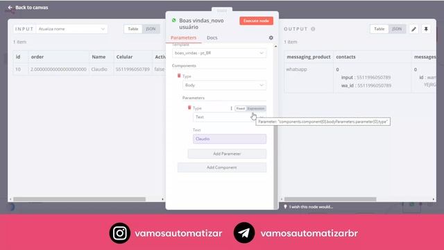 Como criar chatbot com WhatsApp Cloud, api oficial da Meta, n8n e Baserow смотреть онлайн