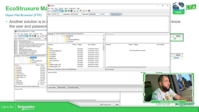 EcoStruxure Machine Expert HVAC Training - M8.3 Open File Browser (FTP)