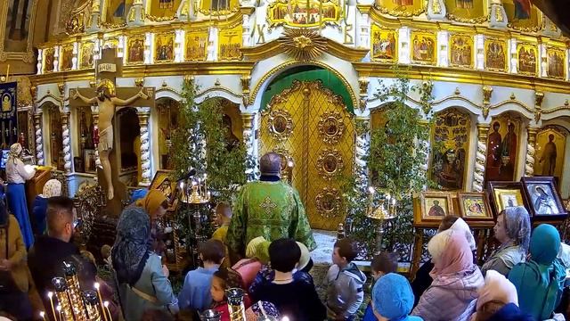 Неделя 8-я по Пасхе. День Святой Троицы. Пятидесятница. Литургия