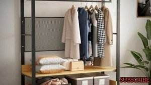 Wood & Metal Wardrobe Design | Metal Closet design | Furniture Design