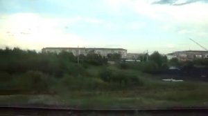 Отправление со станции Микунь поезда №42 Москва - Воркута.