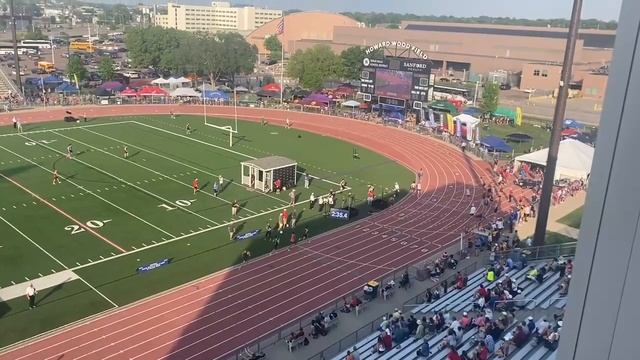 Simeon Birnbaum anchors Stevens' winning sprint medley relay