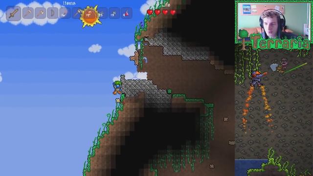 Shit happens - Terraria: Project 1.0 #3 смотреть онлайн