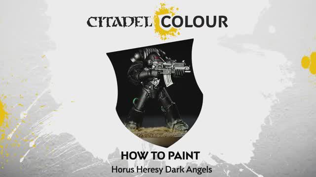 Warhammer 40000 How to Paint - Horus Heresy Dark Angels