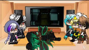 Sans AU react to Dr.Sunshine is Dead • FNAF song part 1. (⚠️My AU⚠️)