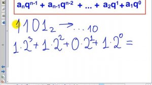 Перевод чисел из любой позиционной в двоичную