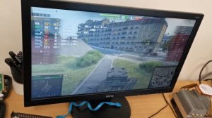 Intel Quad Q8200 + 4gb + GeForce 9600gt || Тест в World of Tanks на низких