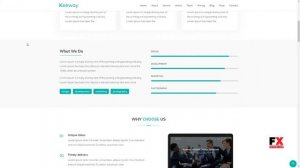 Keeway - Digital Agency One page WordPress Theme      Dayton Wencesla